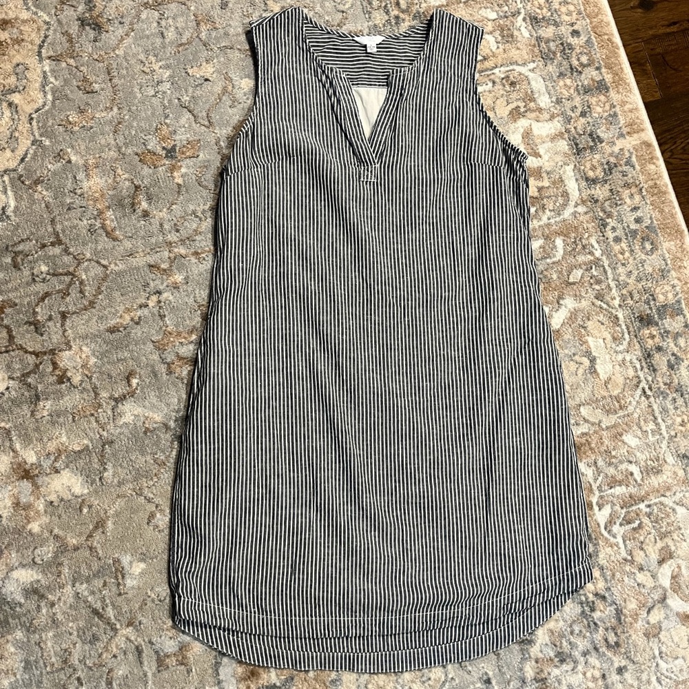 Time and tru linen dress size L 12-14